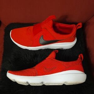 Nike Men's AD Comfort University Red  Slip-On Sneakers